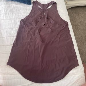 Lululemon purple lightweight tank top